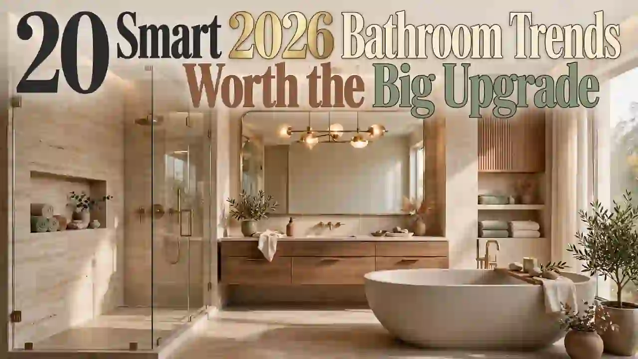 20 Smart 2026 Bathroom Trends Worth the Big Upgrade