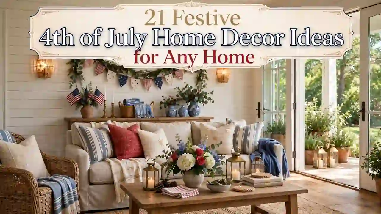 21 Festive 4th of July Home Decor Ideas for Any Home