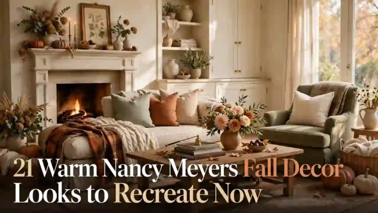 21 Warm Nancy Meyers Fall Decor Looks to Recreate Now