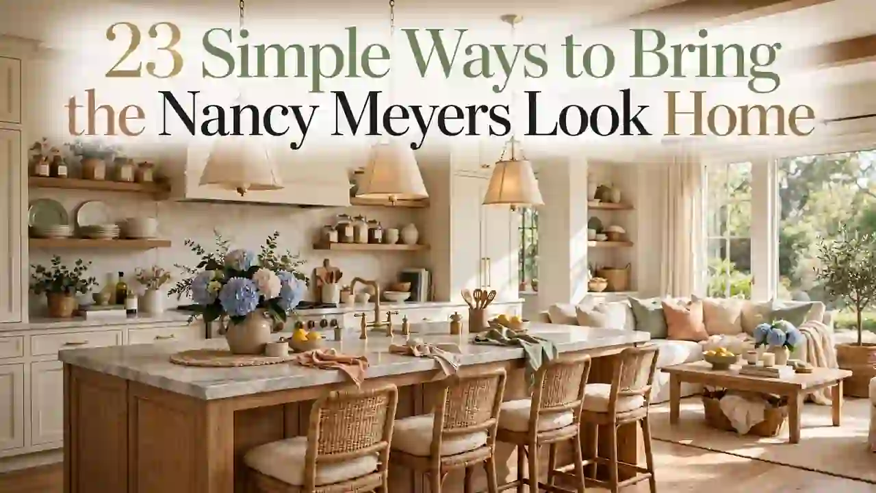23 Simple Ways to Bring the Nancy Meyers Look Home