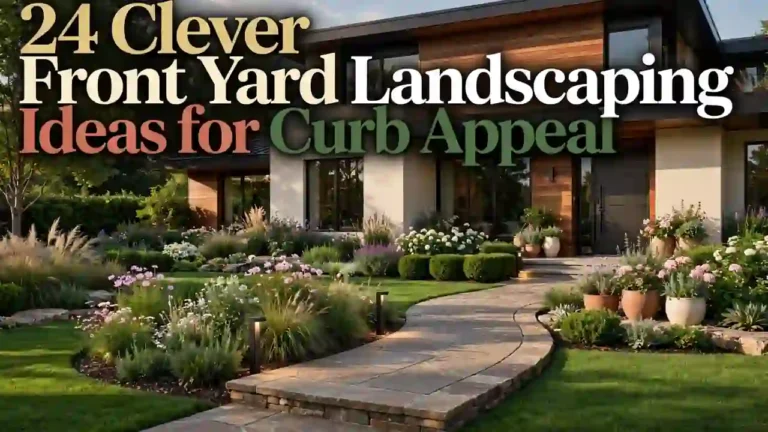 24 Clever Front Yard Landscaping Ideas for Curb Appeal