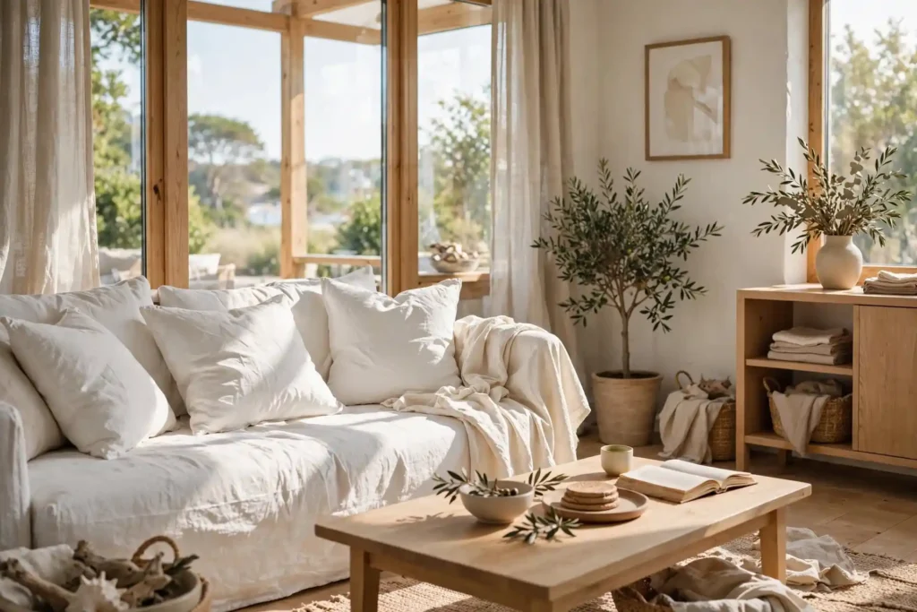 Crisp White Textiles