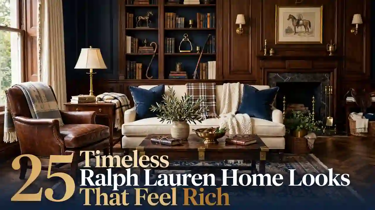 25 Timeless Ralph Lauren Home Looks That Feel Rich