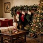 21 Vintage Christmas Living Room Decor Ideas for a Nostalgic Holiday