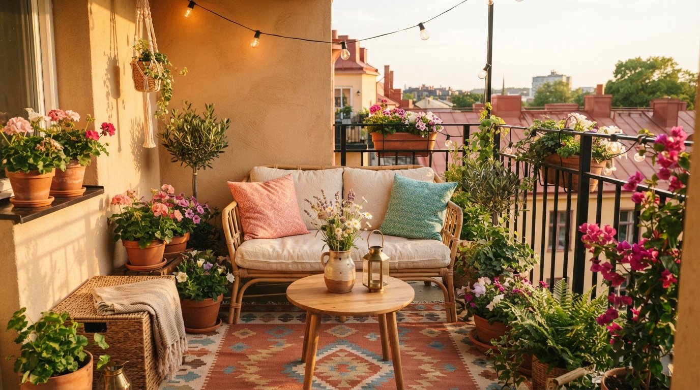 21 Summer Balcony Decor Ideas for a Small Outdoor Escape