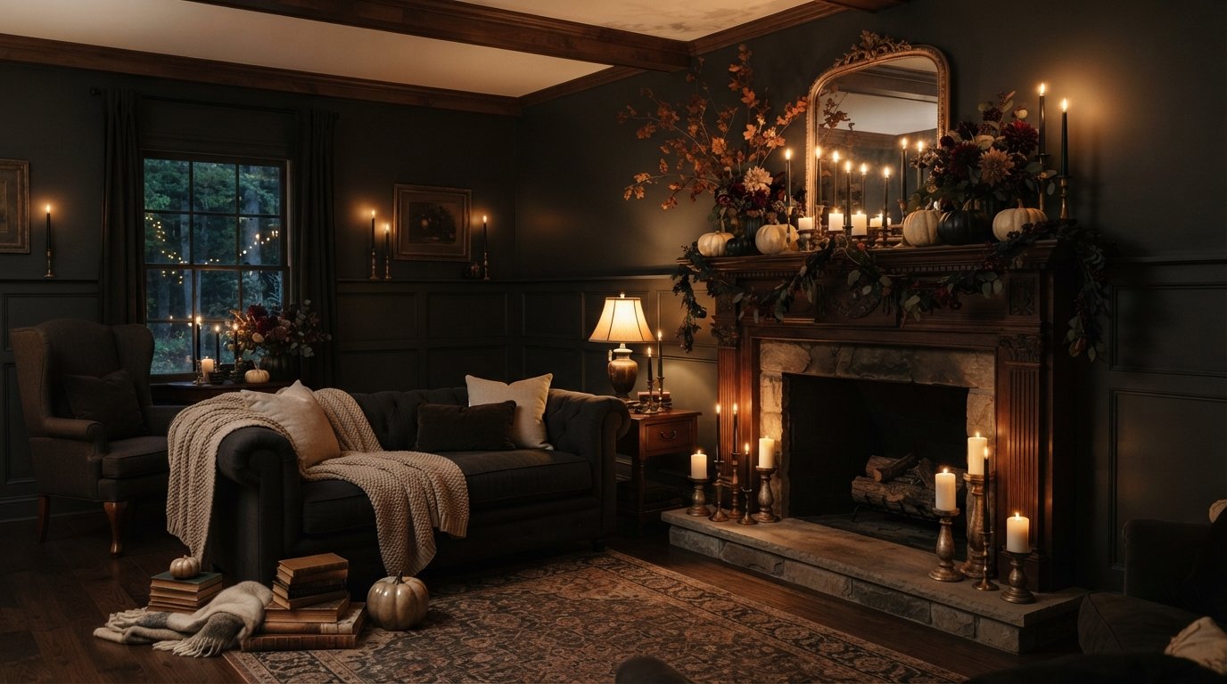 21 Halloween Candlelight Ideas for a Dark and Cozy Home