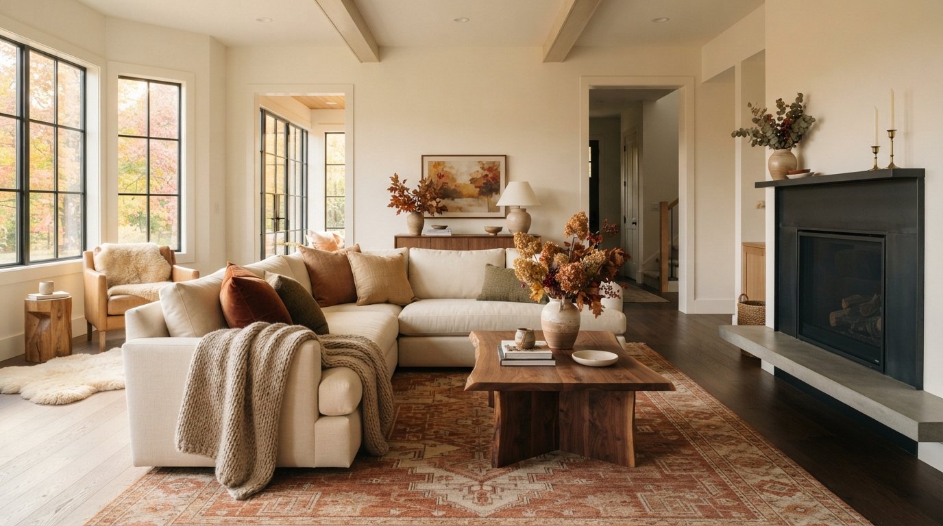 22 Cozy Modern Fall Living Room Ideas with a Contemporary Touch