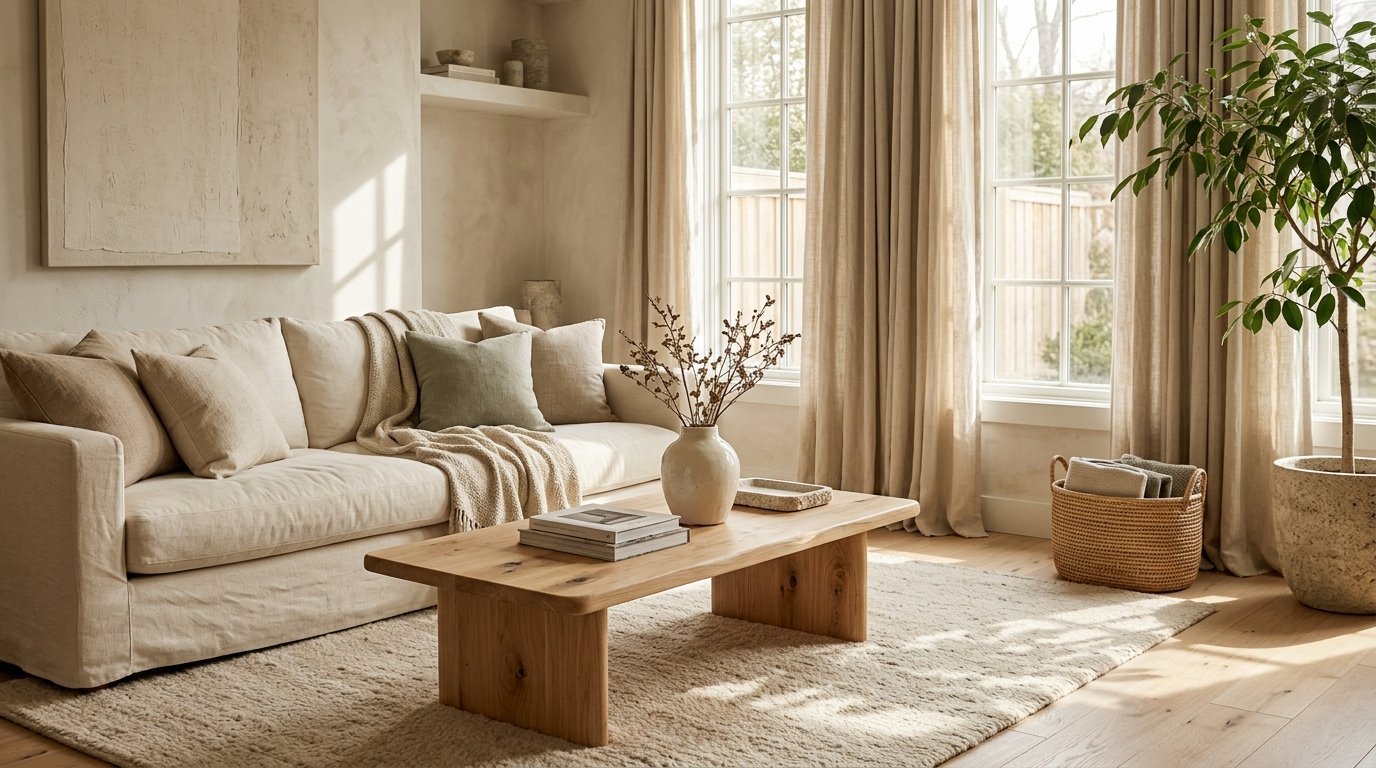 21 Natural Minimalist Home Ideas for a Calm & Cozy Space