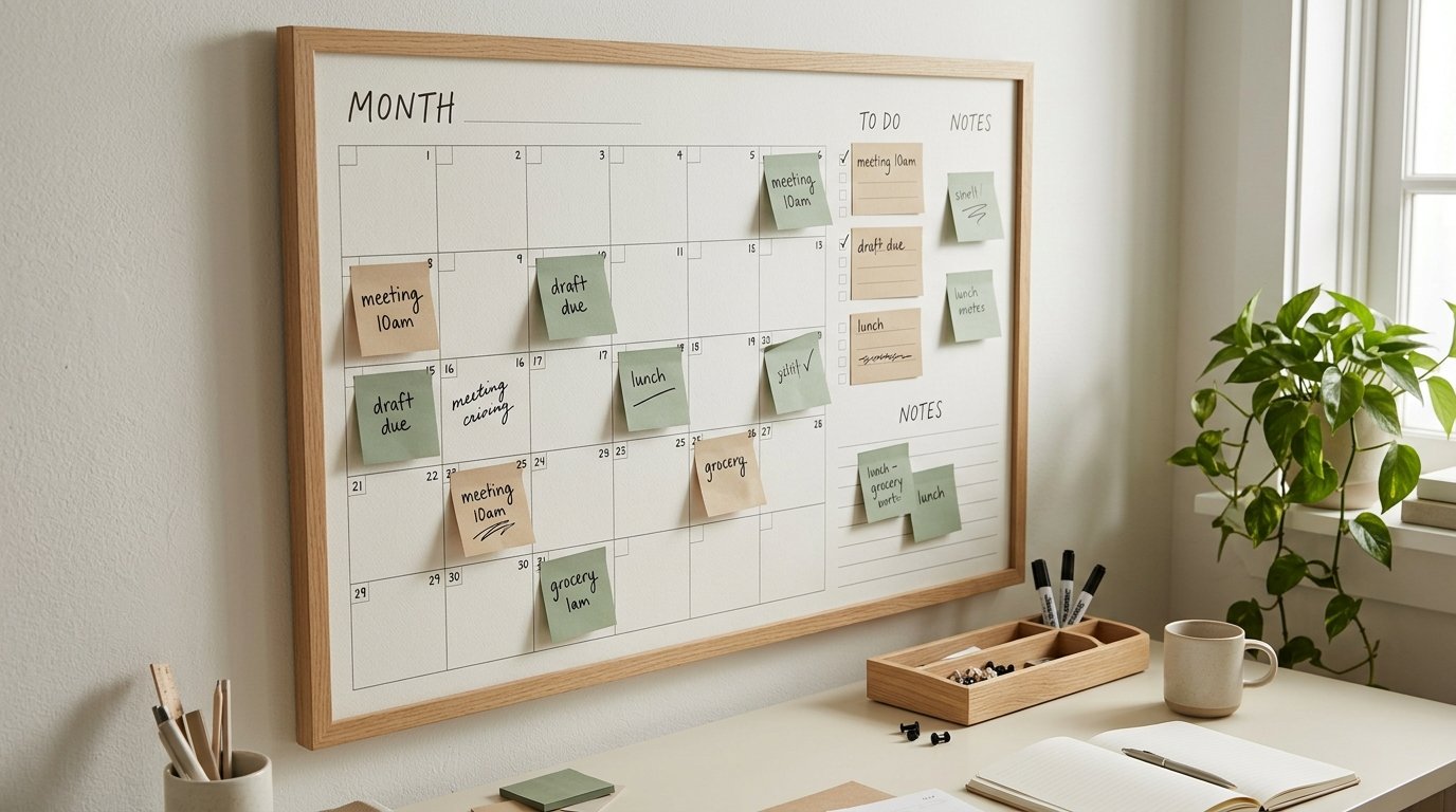 21 Monthly Planning Board Ideas to Organize Your Life