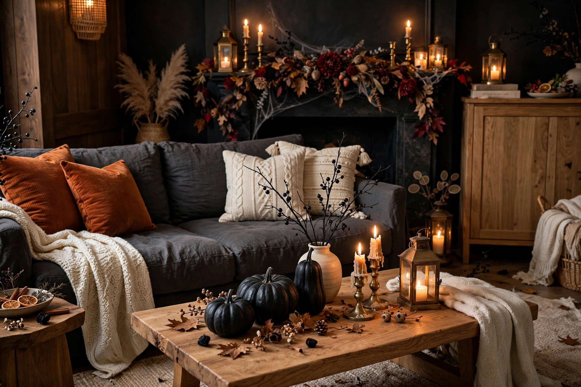 21 Halloween Living Room Decor Ideas for a Cozy Spooky Season
