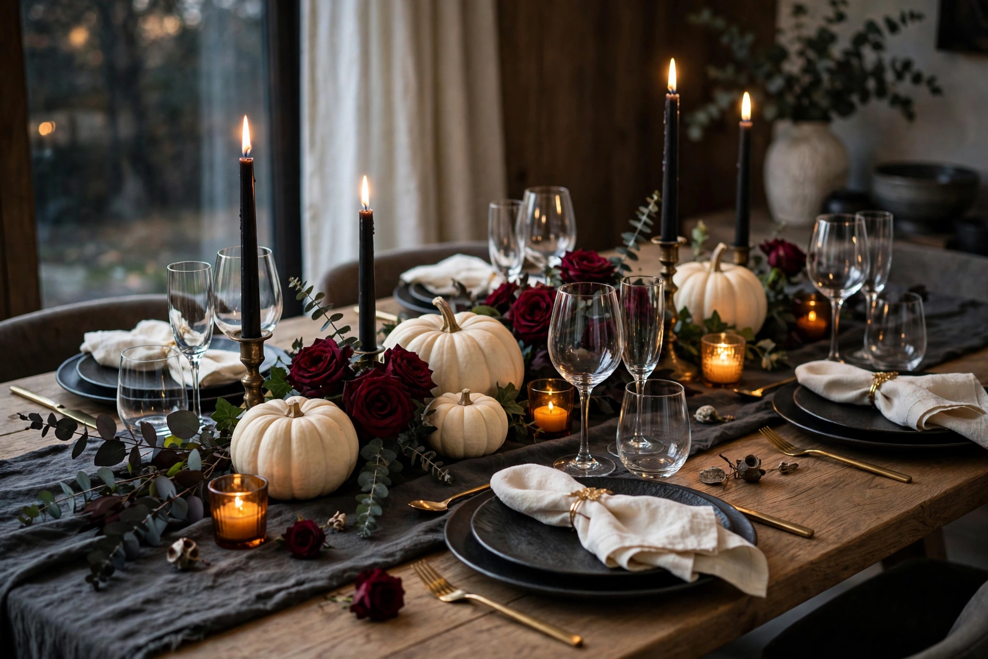 21 Halloween Dining Table Centerpiece Ideas for a Spooky-Chic Tablescape